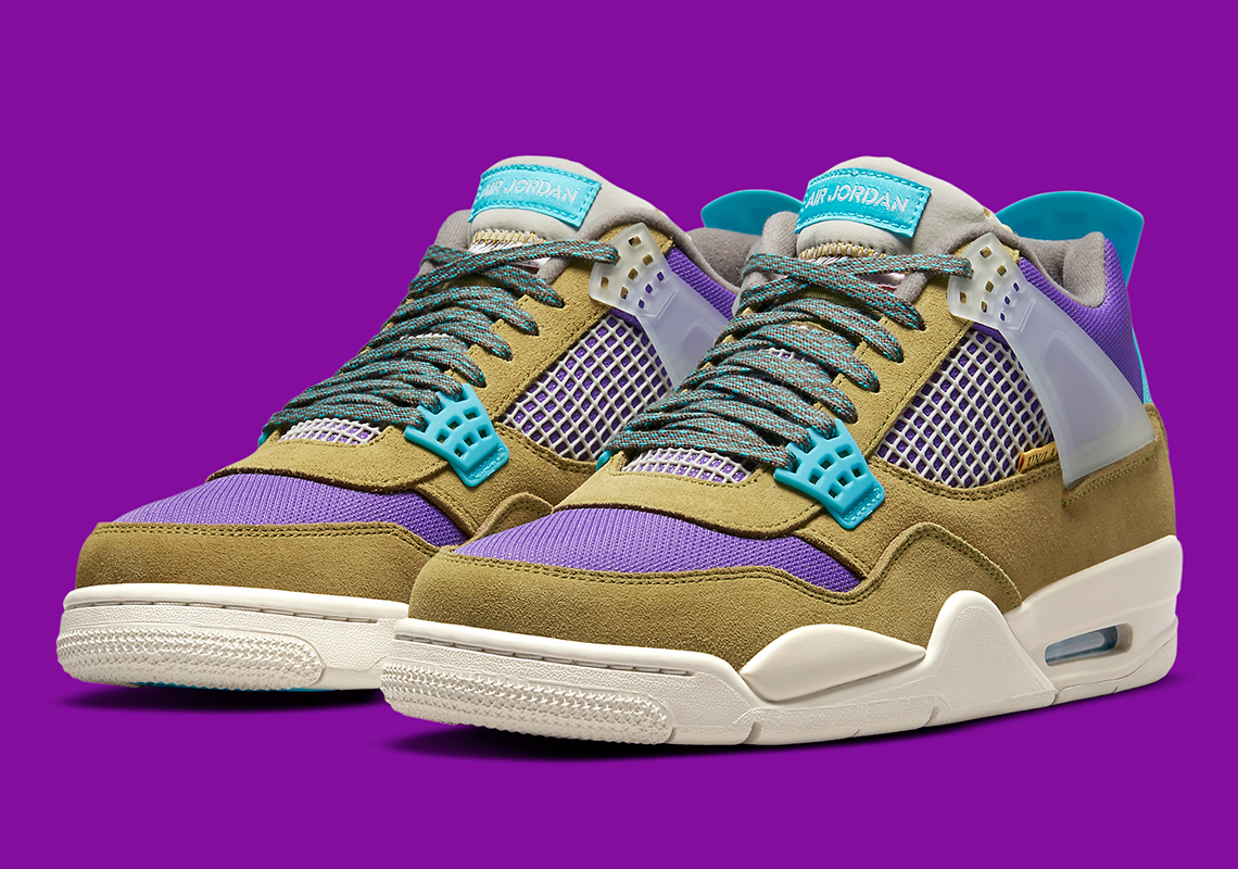 Nike Air Jordan 4 Retro SP 30th Anniversary Union Desert Moss ...